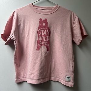 Stay Wild Roots Pink Small Women’s Top